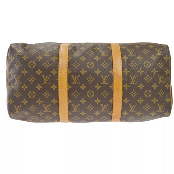 AUTHENTIC LOUIS VUITTON SAC SOUPLE 45 DUFFLE TRAVEL BAG MONOGRAM 852VI - Picture 3 of 9